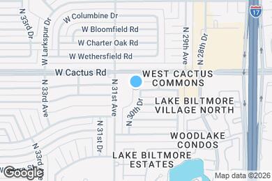 Map image of the property - 12028 N 30th Dr