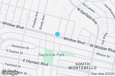 Map image of the property - 6308 Whittier Blvd