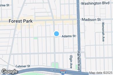 Map image of the property - 7334 Adams St