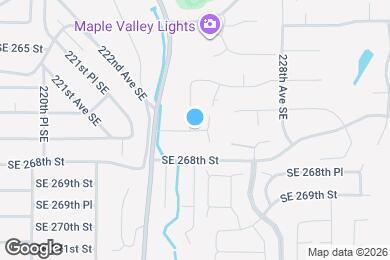 Map image of the property - 22502 SE 267th St