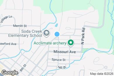 Map image of the property - 207 Park Ave
