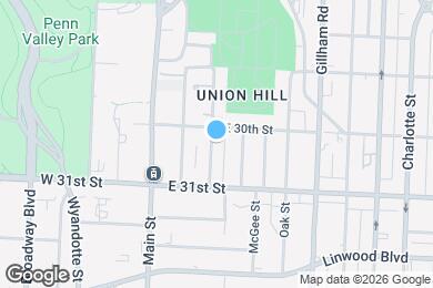 Map image of the property - 3011 Grand Ave