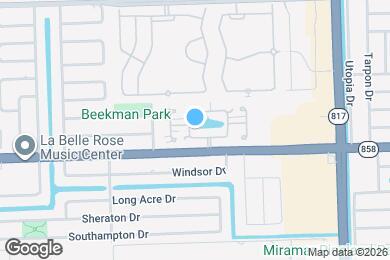 Map image of the property - 3025 W Missionwood Cir