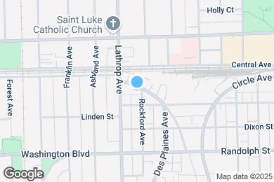 Map image of the property - 7542 Brown Ave