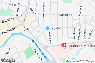 Map image of the property - 301 Elm St