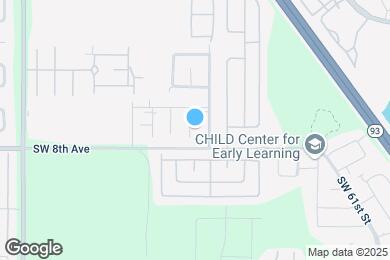 Map image of the property - 707 SW 68th Terrace