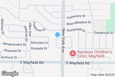 Map image of the property - 1804 Primrose Ln