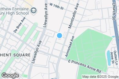 Map image of the property - 1400 Granby St