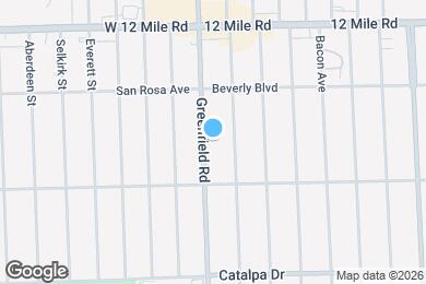 Map image of the property - 3036 Greenfield Rd