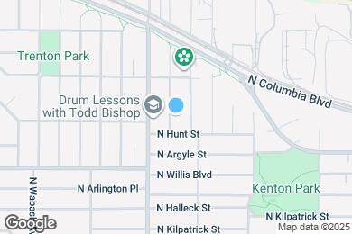 Map image of the property - 8738 N Calvert Ave
