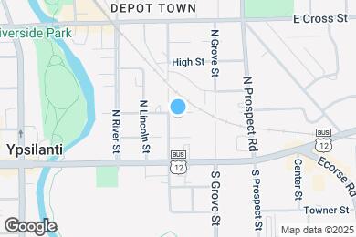 Map image of the property - 114 N Park St