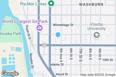 Map image of the property - 1010 5th Ave S