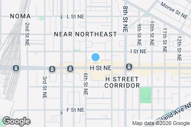 Map image of the property - 600 H St NE