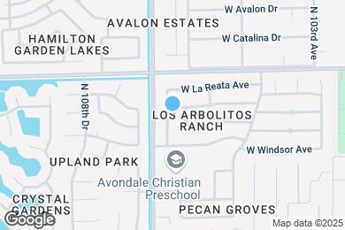 Map image of the property - 2809 N 106th Ln