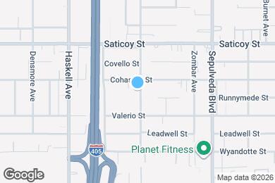 Map image of the property - 7445 Orion Ave