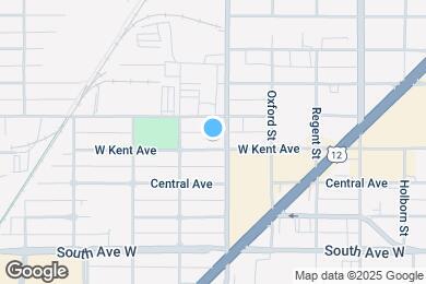 Map image of the property - 1516 W Kent Ave
