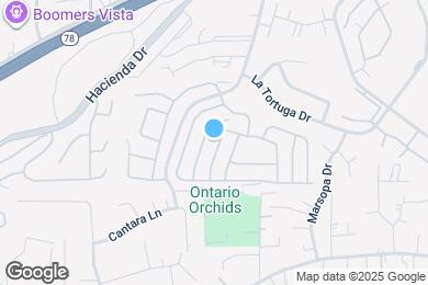 Map image of the property - 626 Via Columbia