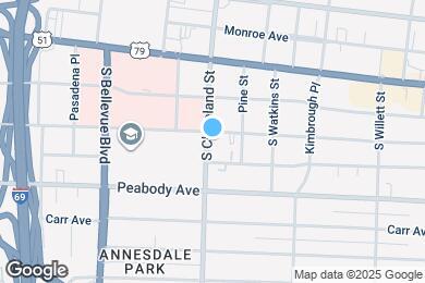Map image of the property - The Broadmoor Apartments