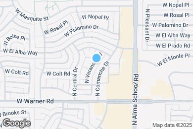 Map image of the property - 2109 N Verano Way