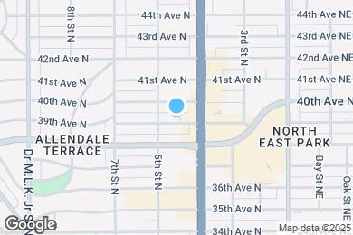 Map image of the property - 455 39th Ave N