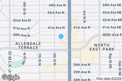 Map image of the property - 455 39th Ave N