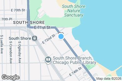 Map image of the property - 7220 South Shore Dr