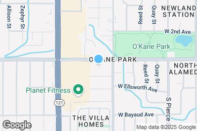 Map image of the property - 25 Upham St