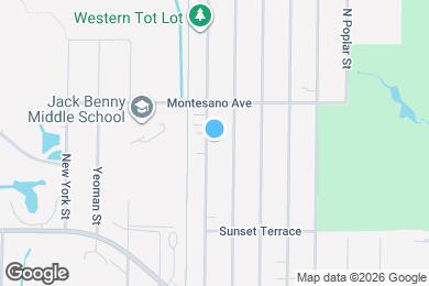 Map image of the property - 2317 Western Ave
