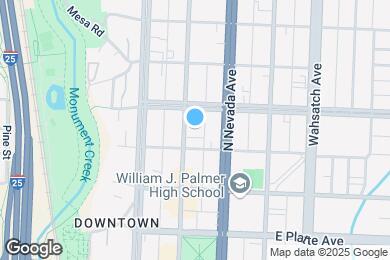 Map image of the property - 515 N Tejon St