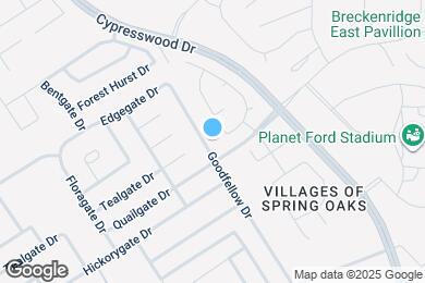 Map image of the property - 23834 Goodfellow Dr