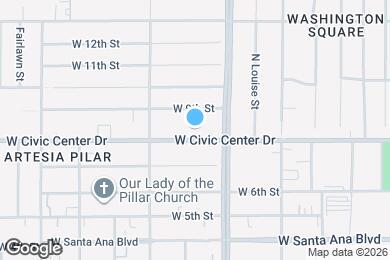 Map image of the property - 1327 W. Civic Center