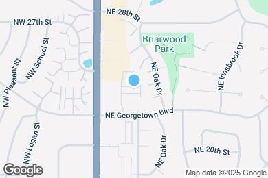Map image of the property - 205 NE 23rd Ln