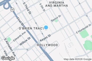 Map image of the property - 1060 S Third St