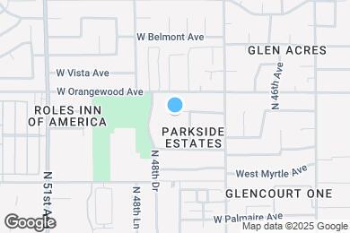 Map image of the property - 4815 W Gardenia Ave