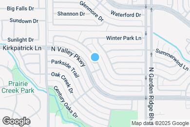 Map image of the property - 1610 Autumn Breeze Ln