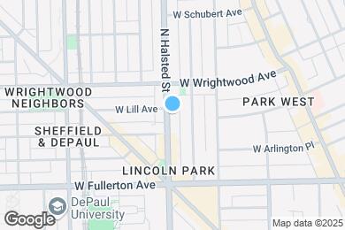 Map image of the property - 2521 N Halsted St