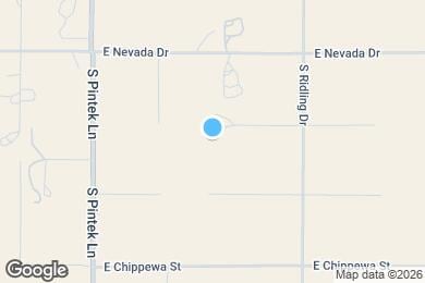 Map image of the property - 9454 E Baileys Trail