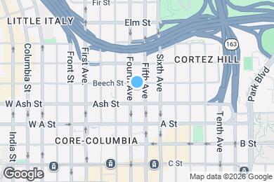 Map image of the property - Atmosphere Apartments