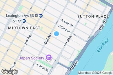 Map image of the property - 321 E 51st St