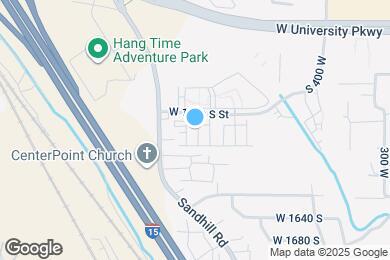 Map image of the property - 1452 S 615 W