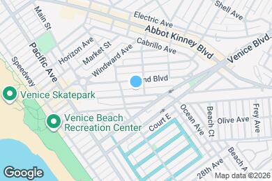 Map image of the property - 425 1/2 Venice Way