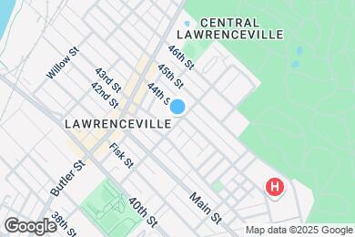 Map image of the property - 264 44th St