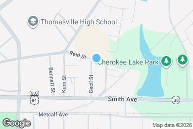 Map image of the property - 208 Reid St