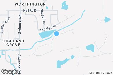Map image of the property - 1303 Shetland Dr