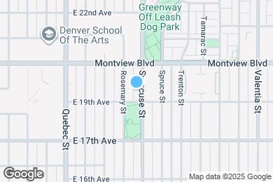 Map image of the property - 1925 Syracuse St