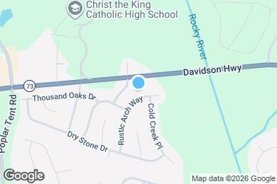 Map image of the property - 1727 Rustic Arch Way