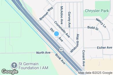 Map image of the property - 2401 Strivens Ave