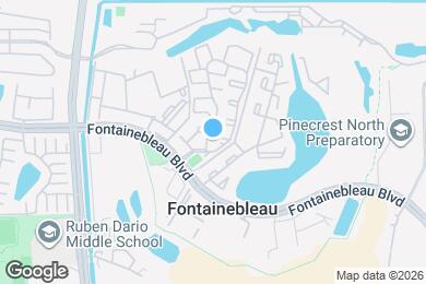 Map image of the property - 9403 Fontainebleau Blvd