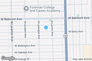 Map image of the property - 4928 W Barry Ave