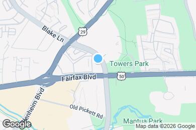 Map image of the property - 9444 Arlington Blvd